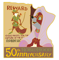 SDCC 2023: DISNEY'S ROBIN HOOD EXCLUSIVE 50TH ANNIVERSARY OVERSIZED ENAMEL PIN